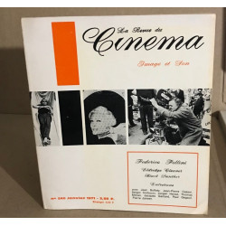 La revue du cinéma n° 246 / fellini -eldridge cleaver -black...