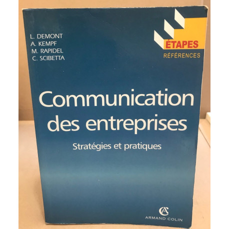 Communication des entreprises: Stratégies et pratiques