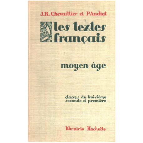 Les textes français / moyen age/ classe de troisieme seconde et...