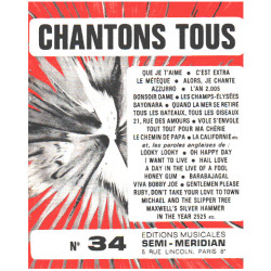 Chantons tous n° 34