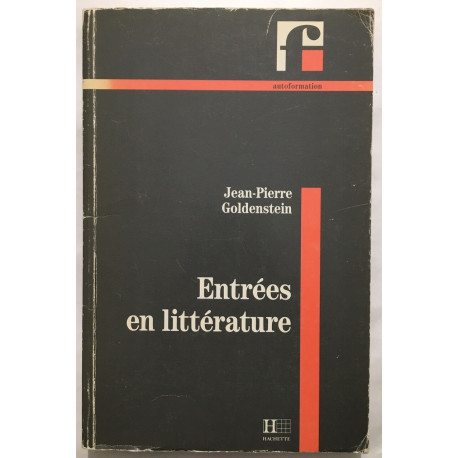 Entrées en littérature