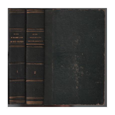 Oeuvres complètes de la baronne de stael-holstein / en 2 tomes (...