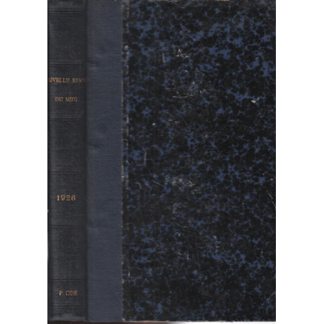 La nouvelle revue du midi (année complete 1926)