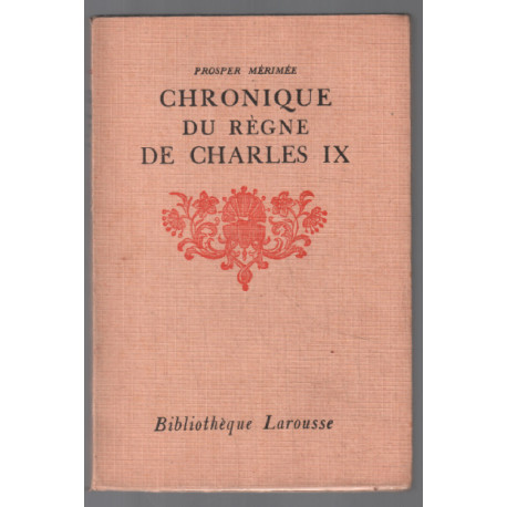 Chronique du règne de Charles IX