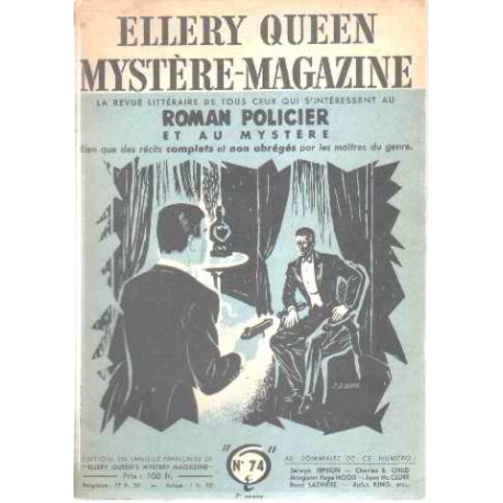 Ellery queen magazine n° 74