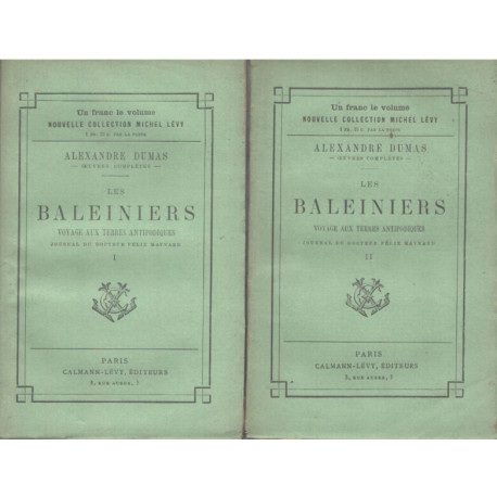Les baleiniers / voyage aux terres antipodiques/ journal du...