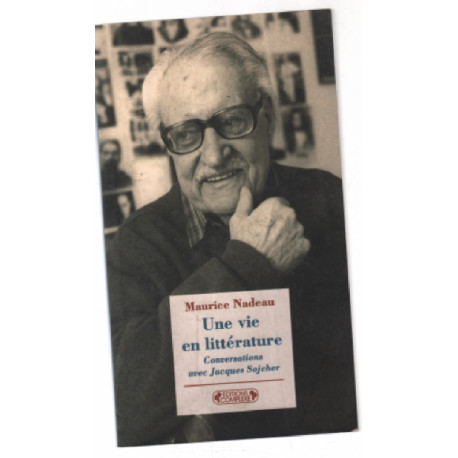 Une vie en littérature