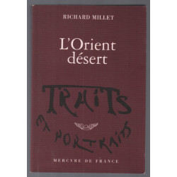 L'Orient désert