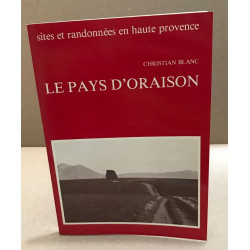 Le pays d'oraison