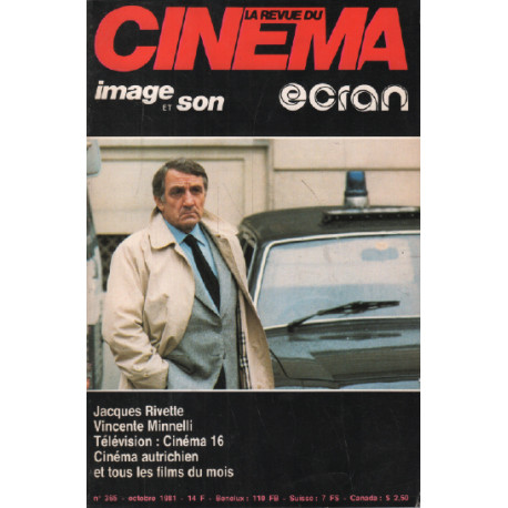 La revue du cinéma image et son n° 365