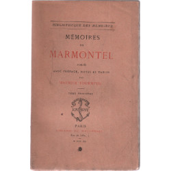 Mémoires de marmontel tome 3