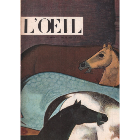 Revue mensuelle d'art / l'oeil n°63
