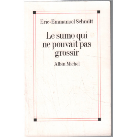 Le sumo qui ne pouvait pas grossir