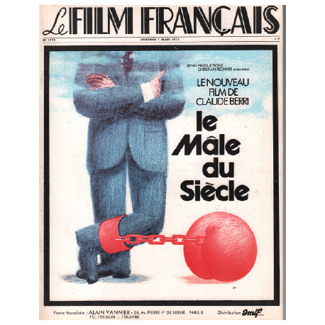 Le film francais n° 1570 / le male du siècle claude berri