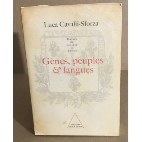 Gènes peuples et langues
