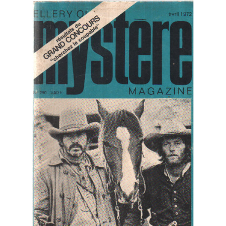 Ellery queen mystere magazine n°290