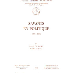 Savants en politique (Science - Histoire - Philosophie