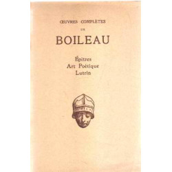 Oeuvres completes / epitres-art poetique-lutrin