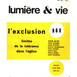 L'exclusion / limites de la tolérance de l'eglise