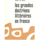 Les grandes études littéraires en france