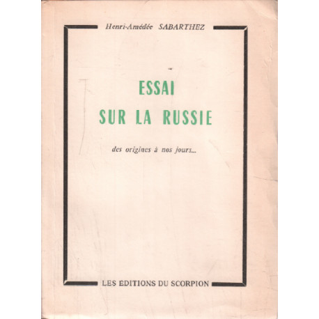 Essai sur la russie des origines à nos jours