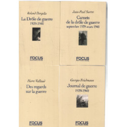 La drôle de guerre journal de guerre carnets regards (1939-1940) /...