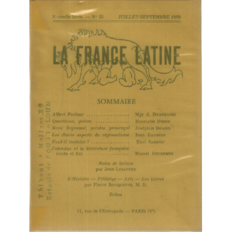 La france latine n° 35