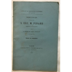 Discours prononçé par son Excellence M. Pinard (18 mars 1868)