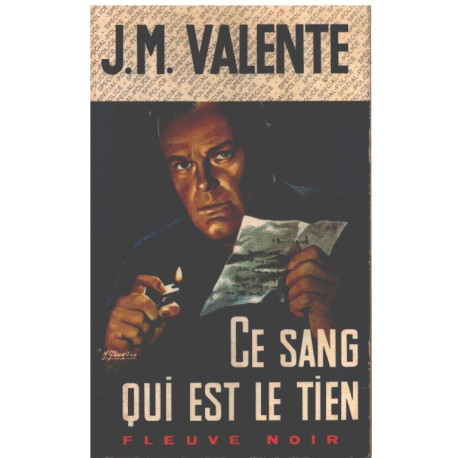 Ce sang qui est le tien / couverture de gourdon