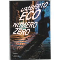 Numéro zéro: roman