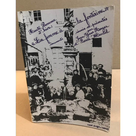 La femme à la fontaine / revue les alpes de lumière n° 65
