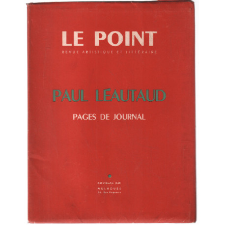 Paul léautaud pages de journal (nombreuses photos noir et blanc)