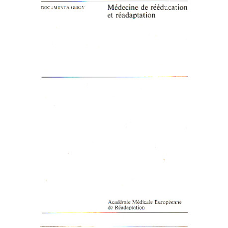 Medecine de reeducation et readaptation
