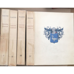 Theatre complet (édition de 1948 en 4 tomes avec illustrations par...
