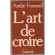 L'art de croire
