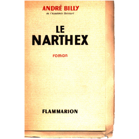 Le narthex/ EO numérotée