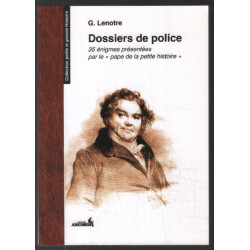 Dossiers de police (35 énigmes présentées)