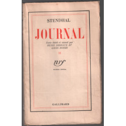 Stendhal : journal 2