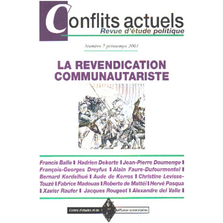 La revendication communautaire