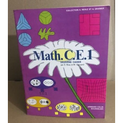 Math .CE1 / deuxieme cahier