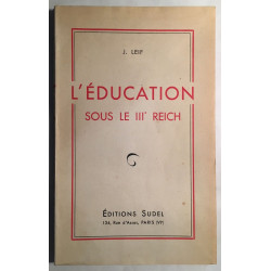 L' Education sous le IIIe Reich