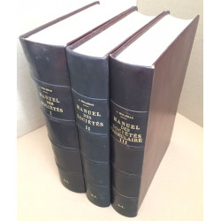 Manuel des Sociétés (édition en 3 tomes de 1956