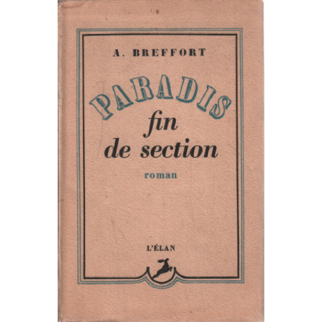 Paradis fin de section/ EO numérotée
