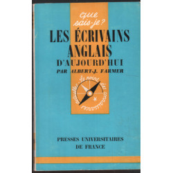 Les écrivains Anglais d' aujourd' hui