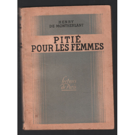 Pitié pour les femmes