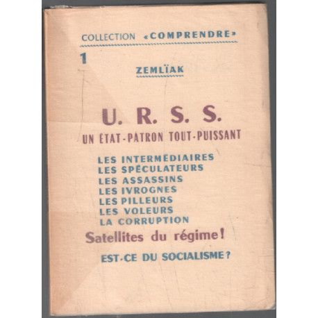 URSS un état-patron tout puissant