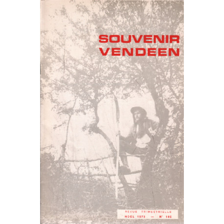 Revue du Souvenir Vendéen. Trimestrielle n° 105
