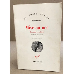 Mise au net / pasado en claro / ed bilingue