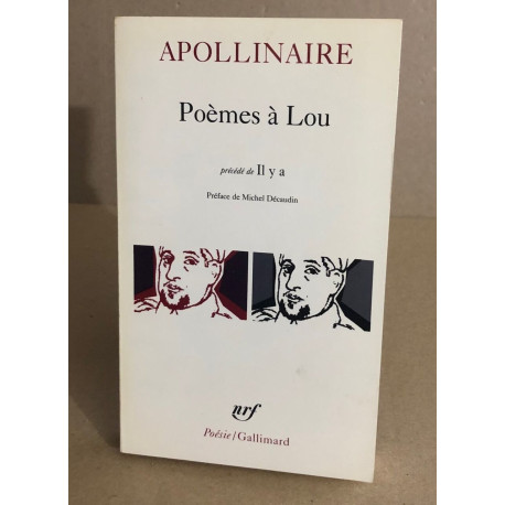 Poèmes à Lou. Il y a