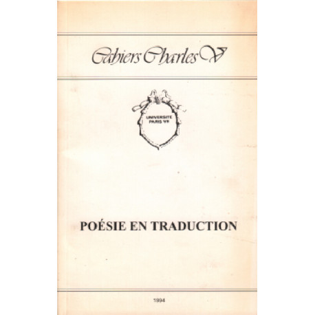Poésie en traduction
